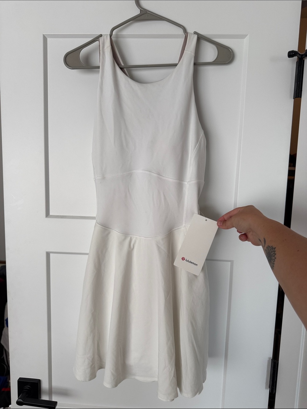 Lululemon White Court Crush Dress